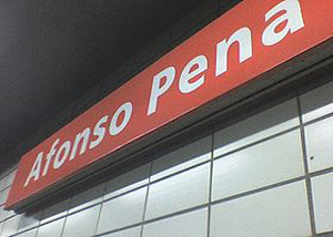 Estação Afonso Pena na Tijuca