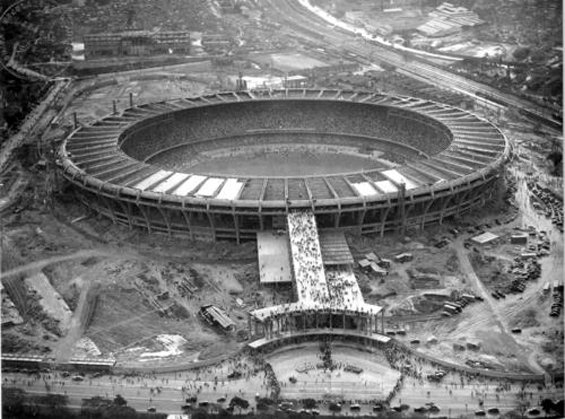 Estádio Maracanã anos 50